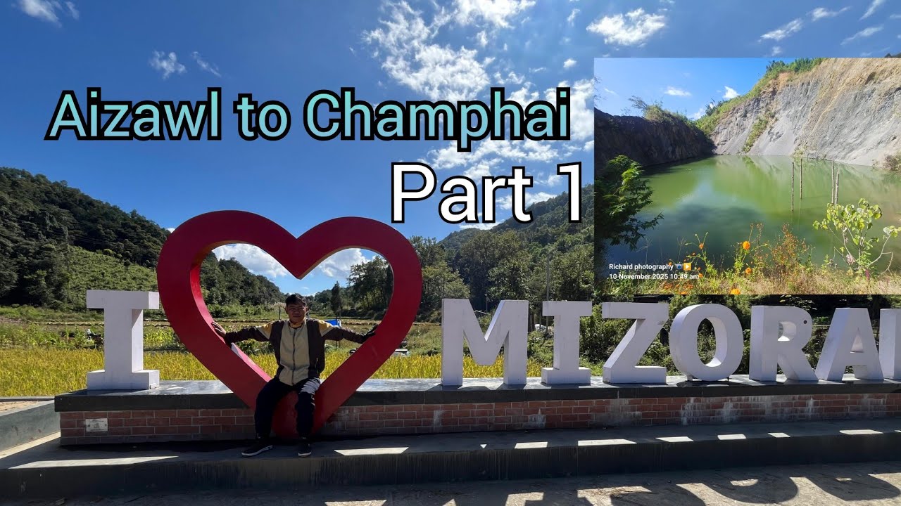 Aizawl to Champhai Part 1.