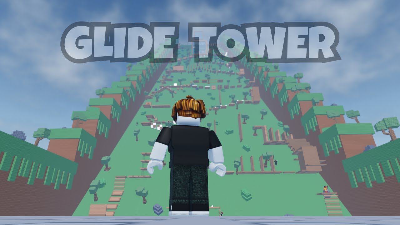 Glide Tower Obby (Vertical) | 2K Smooth Full Run Gameplay | No Commentary | Free To Use