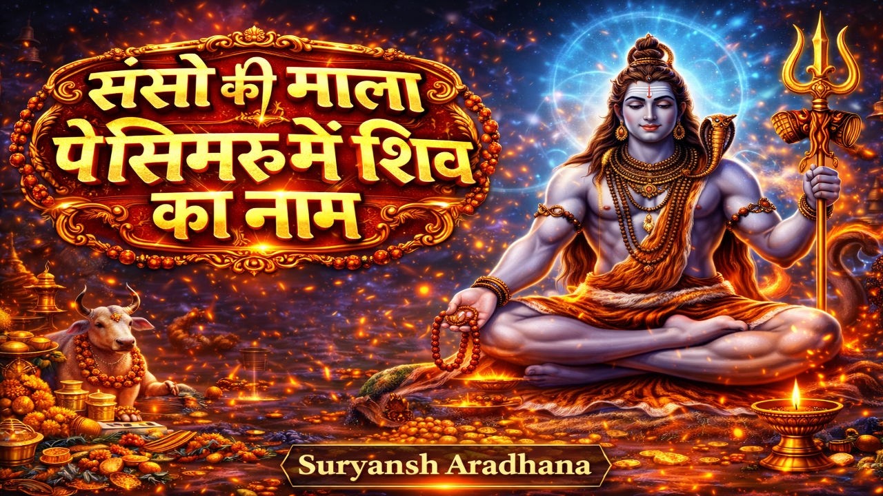 सांसों की माला पे सिमरूं मैं शिव का नाम | Shiv Bhajan | भोलेनाथ का सुपरहिट भजन | Mahadev Bhakti Song