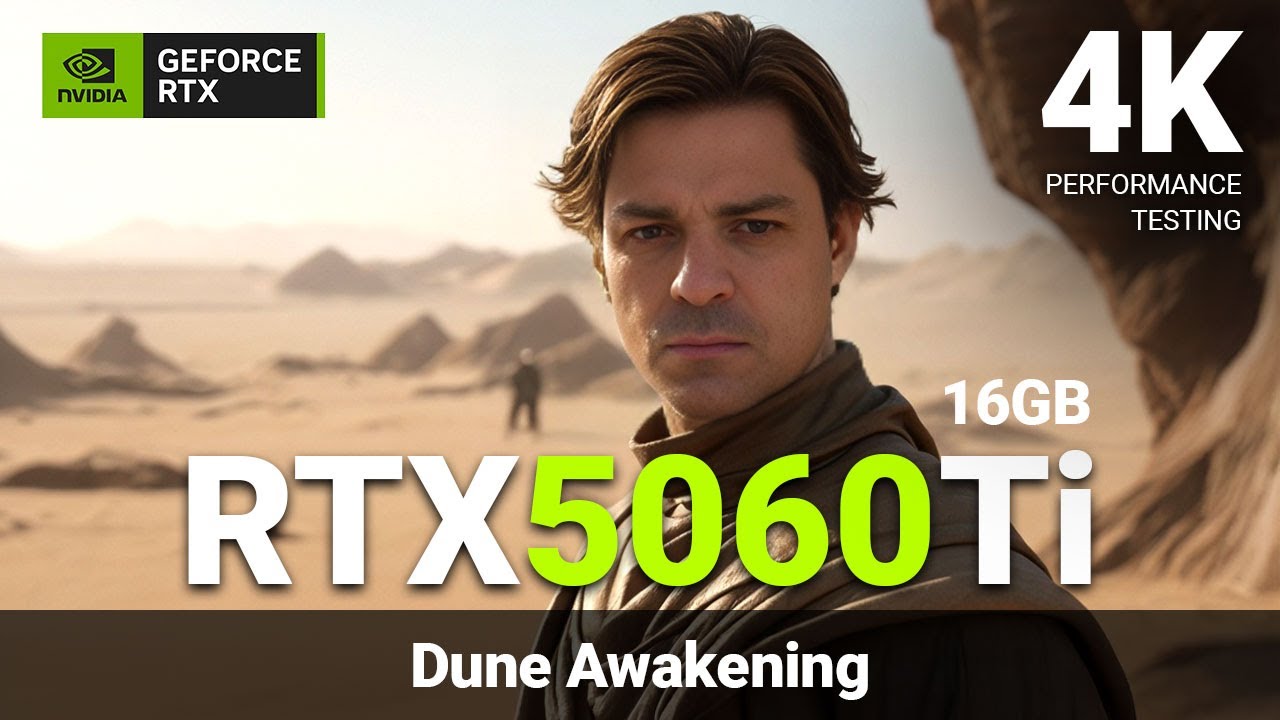 Testing Dune Awakening | 4K Resolution | RTX 5060Ti 16Gb | 2160p Performance Benchmark