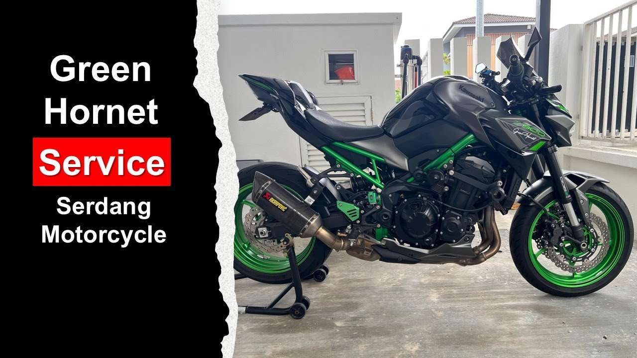 Z900 - Jom layan gi service motor kat Serdang Motorcycle