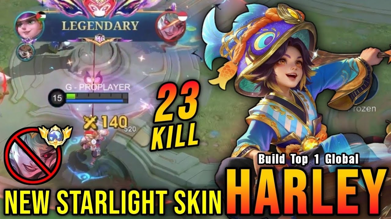 ⚔️ MYTHIC RANK DOMINATION! 🏆 Harley Fast Rotation Strategy
