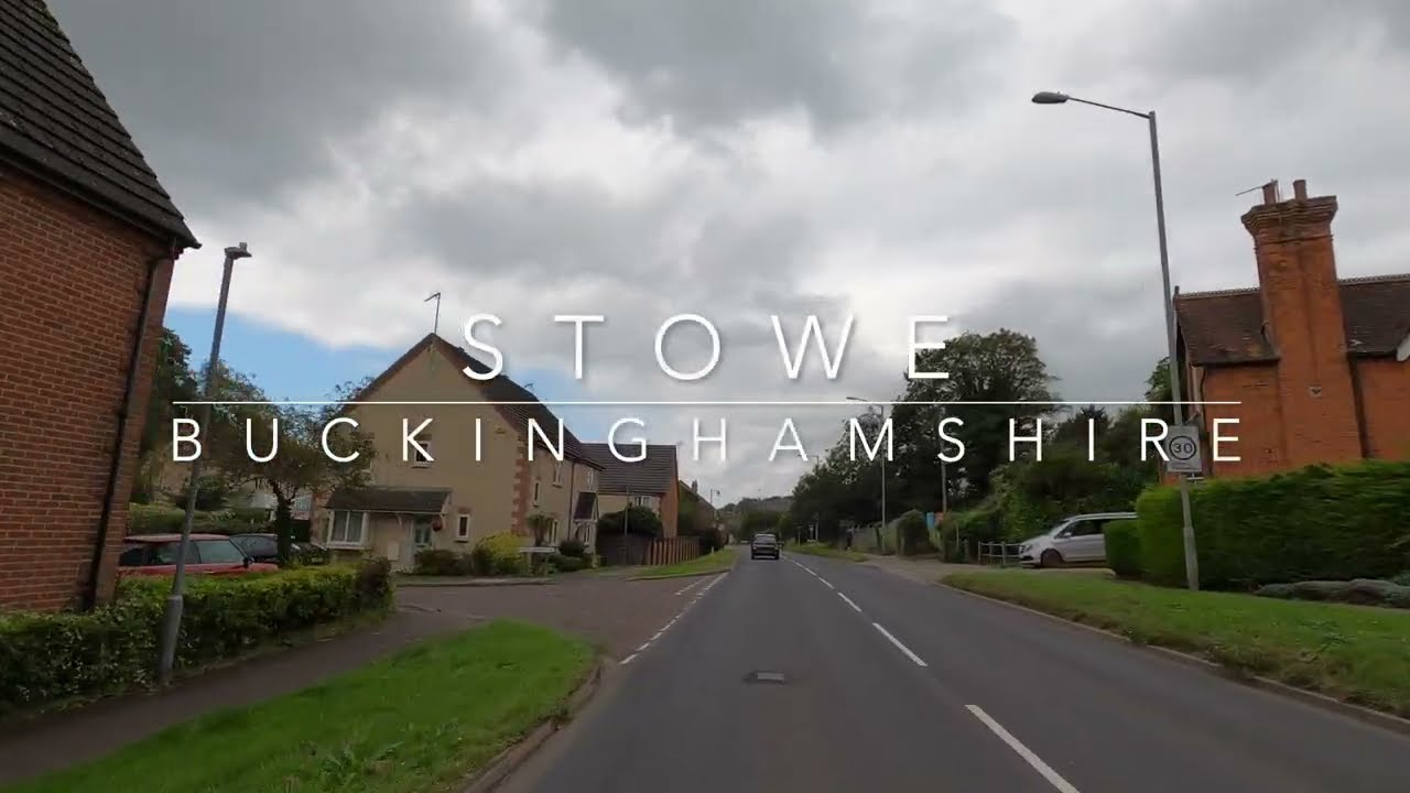 4K Stowe (Buckinghamshire, UK) Car Drive