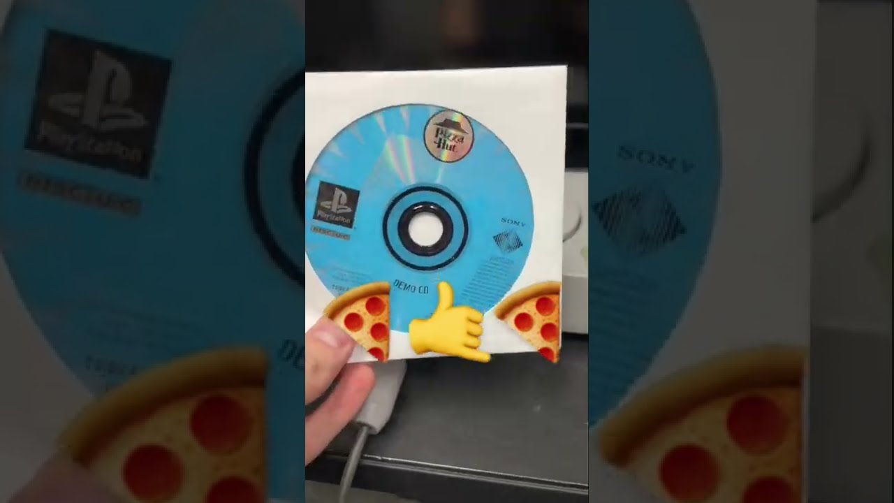 The Pizza Hut Demo Disc for the PS1 🍕