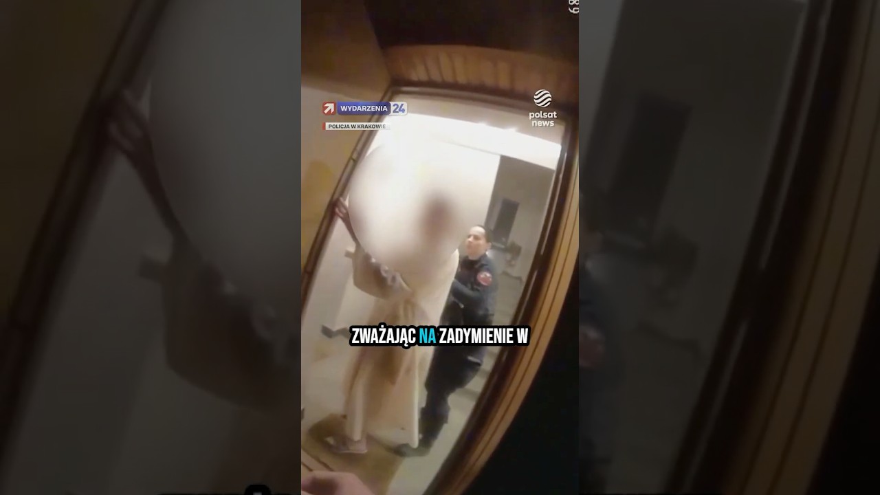 Dramatyczna akcja policji. Wyciągnęli trzy seniorki i psa z płomieni.