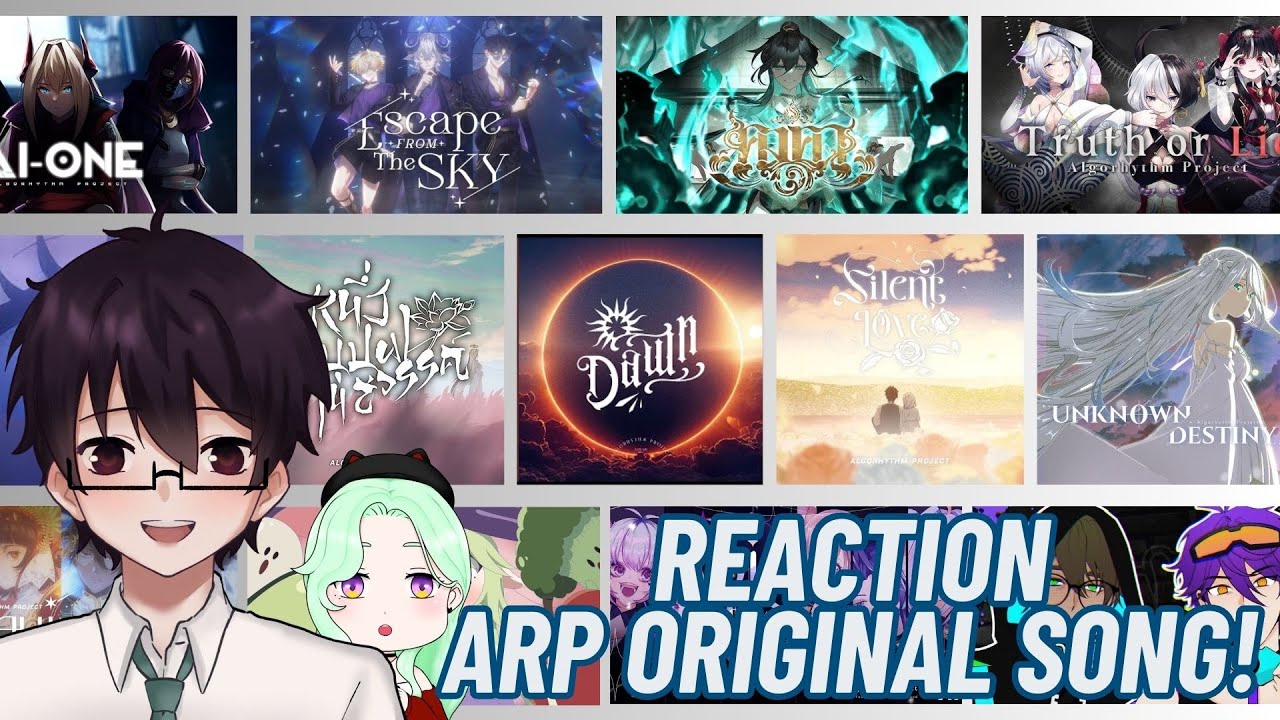 【 Watch Along 】First Time watching ARP original song!!  Ft.@Milusior