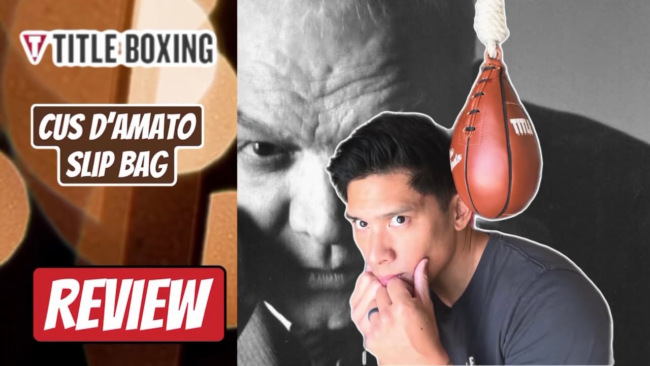Title Boxing Cus D’Amato Slip Bag REVIEW- THE TOOL THAT TAUGHT TYSONS HEAD MOVEMENT!