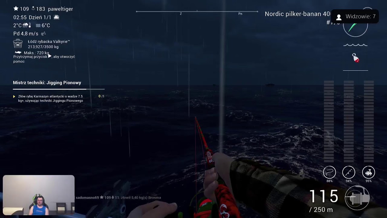 Fishing Planet (PS5) #1406 : Misja 🐟 Mistrz Jiggingu z Ekipą 🙂 / Potem Ryba Potwór 🐟🙂