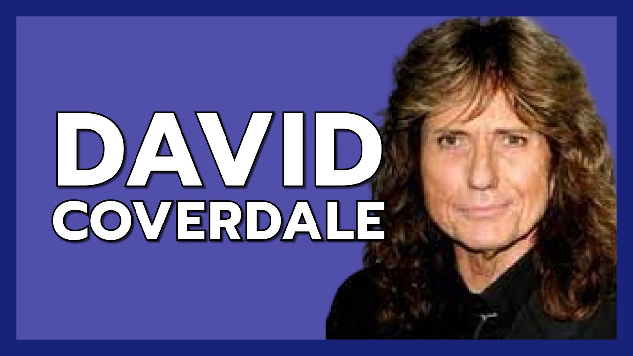 DAVID COVERDALE: consejos para lograr su color de voz y raspado vocal