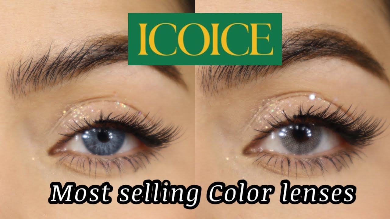 Top Colored Contact Lenses for Dark Brown eyes| ICOICE MOST SELLING COLOR LENSES 