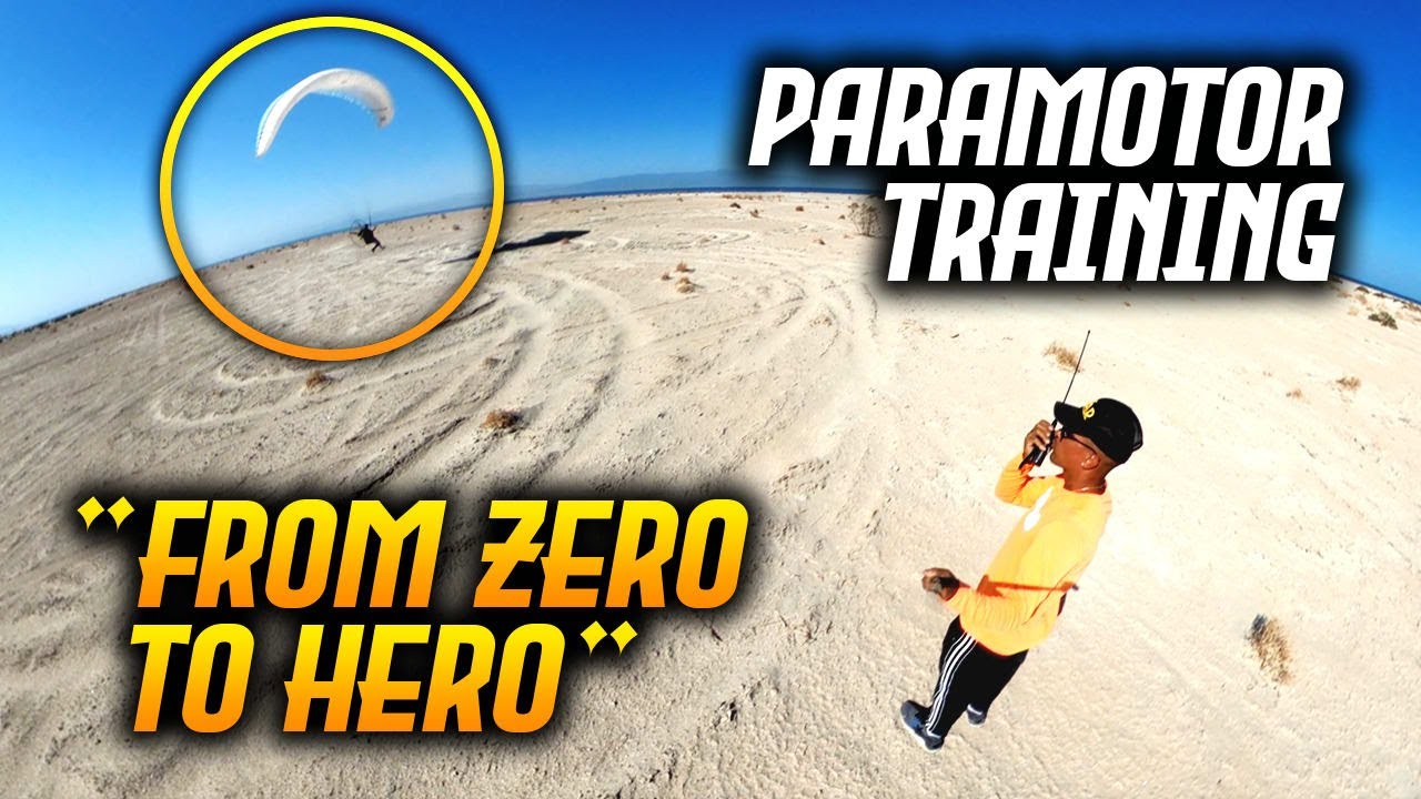 PARAMOTOR TRAINING | TIPS AND TRAINING