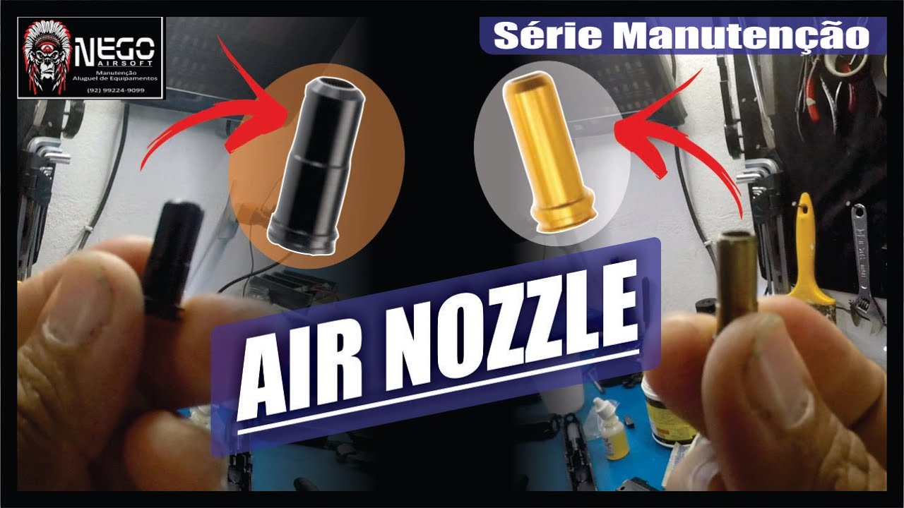 AIR NOZZLE Upgrade - Airsoft (Série-manutenção)