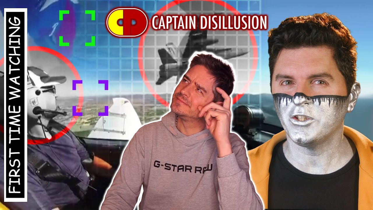 Captain Disillusion - A Fighter Jet Says Hi (REACTION)