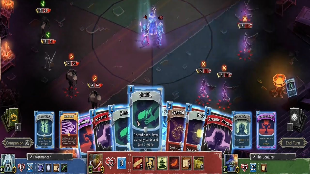 Hellcard Endless Mode (Shuffle Deck Strategy)