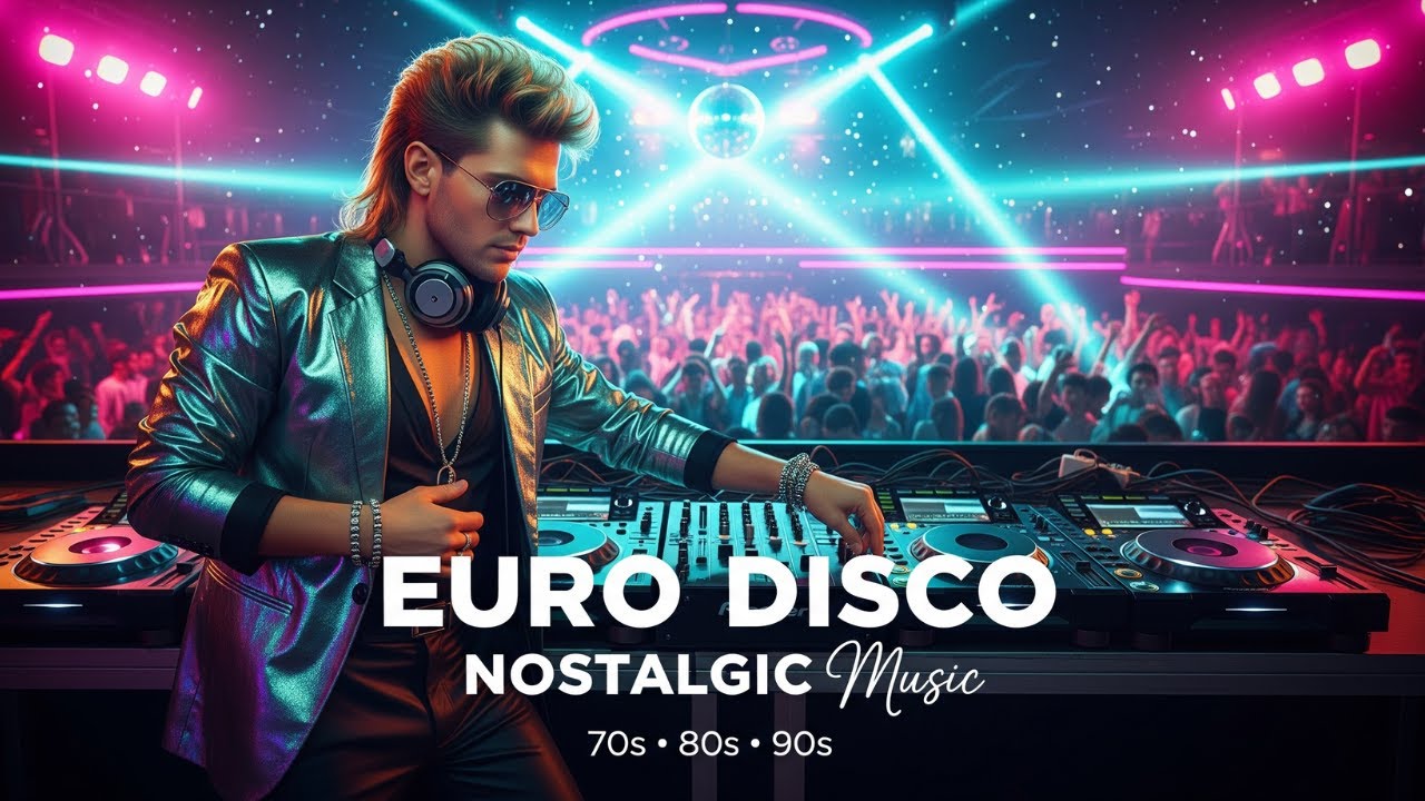 Neon Euro Disco Nightdrive 1980s | High-Energy Retro Beats for Late Night Dance ⚡LV46