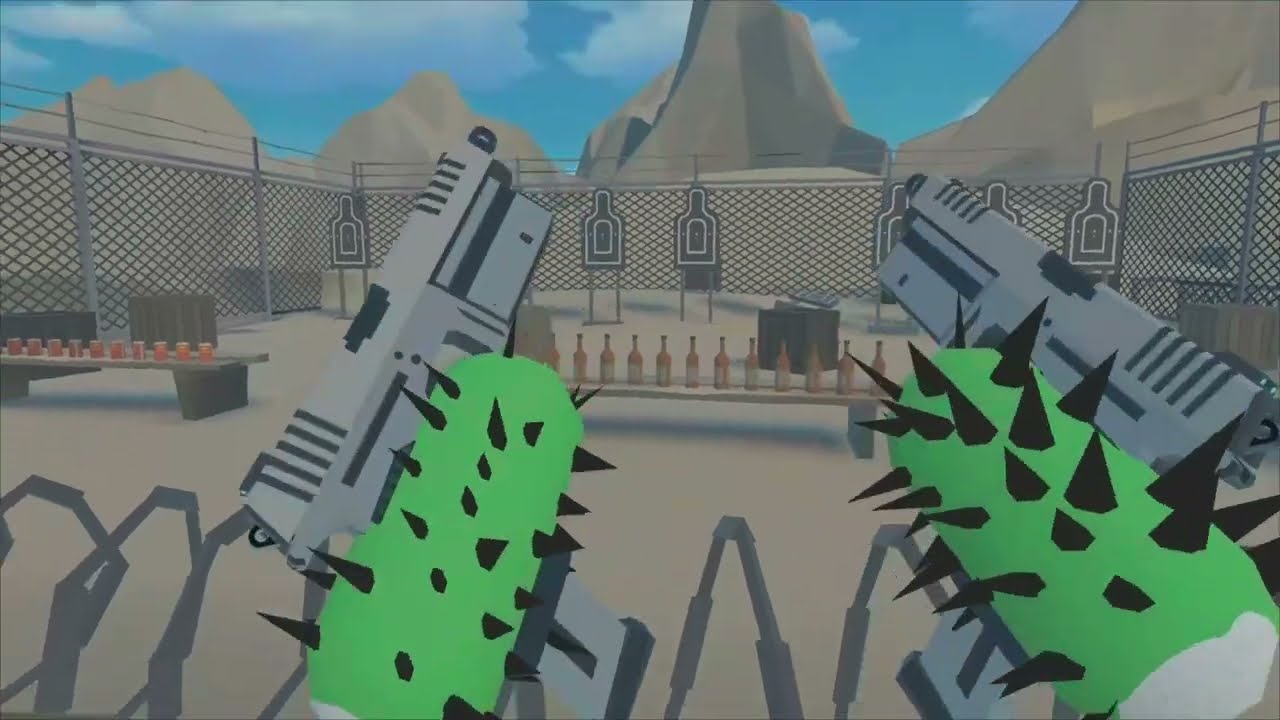ALL GUN AND RELOAD IN CACTUS COWBOY DESERT WARFARE