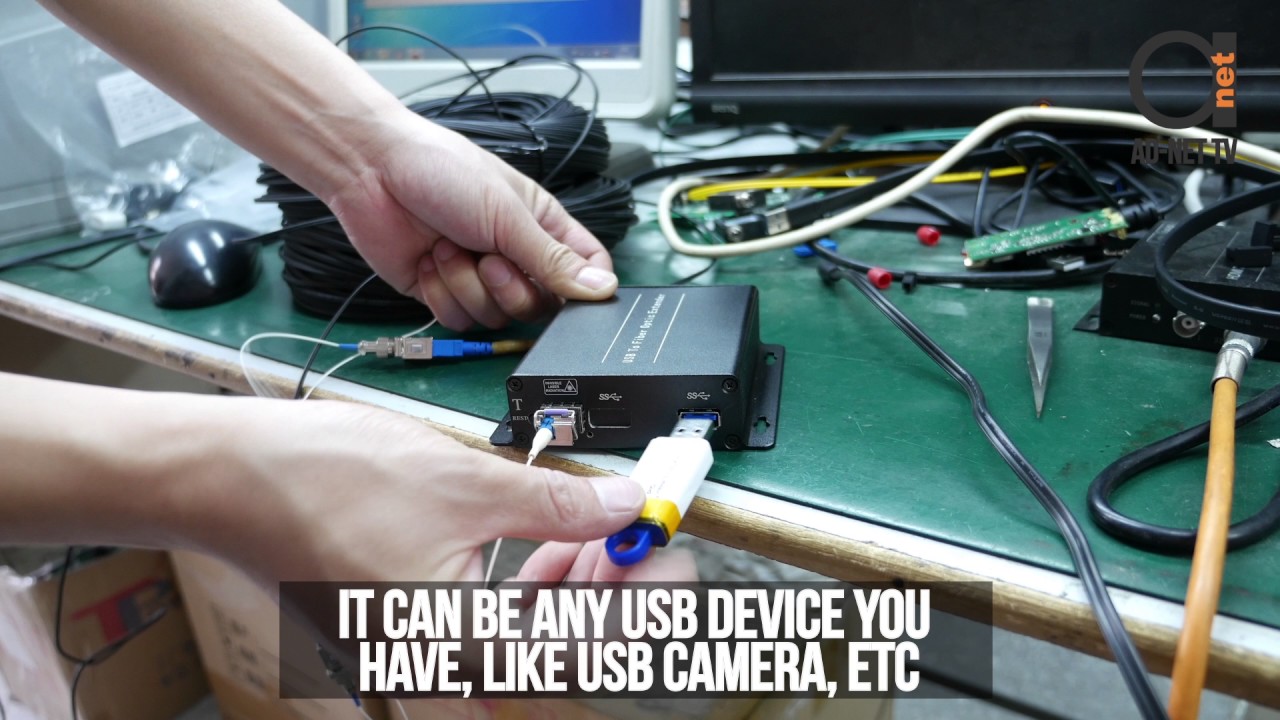 USB 3.0 over Fiber Extender Set - Testing & Setup Steps simplified