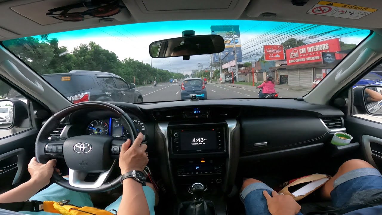 TOYOTA FORTUNER MT 2.4 | POV DRIVE DAVAO CITY | SM to MATINA #davaocity  #davao