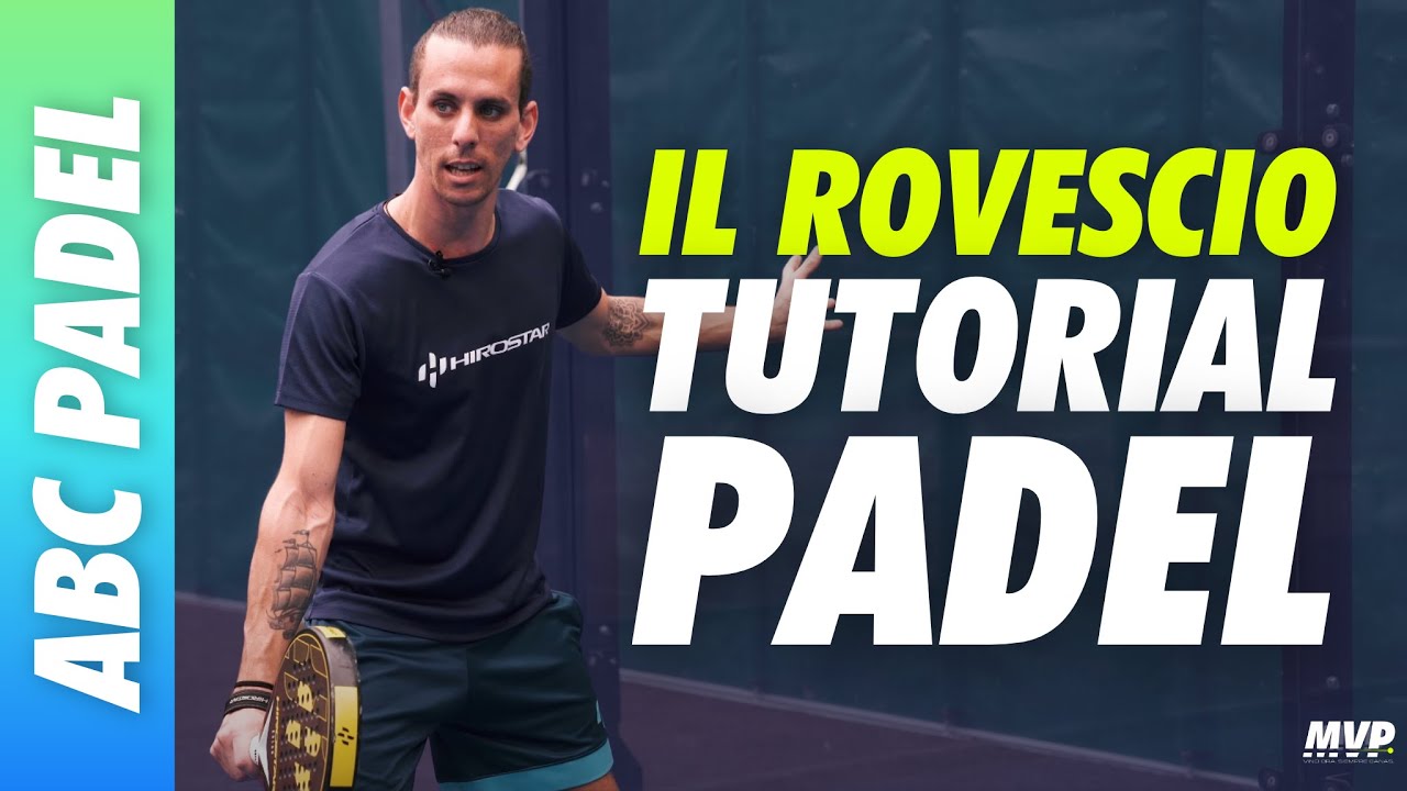 Il ROVESCIO PIATTO e in BACK nel PADEL 🎾 Tutorial ITALIANO Con MAESTRO NAZIONALE Simone Salernitano