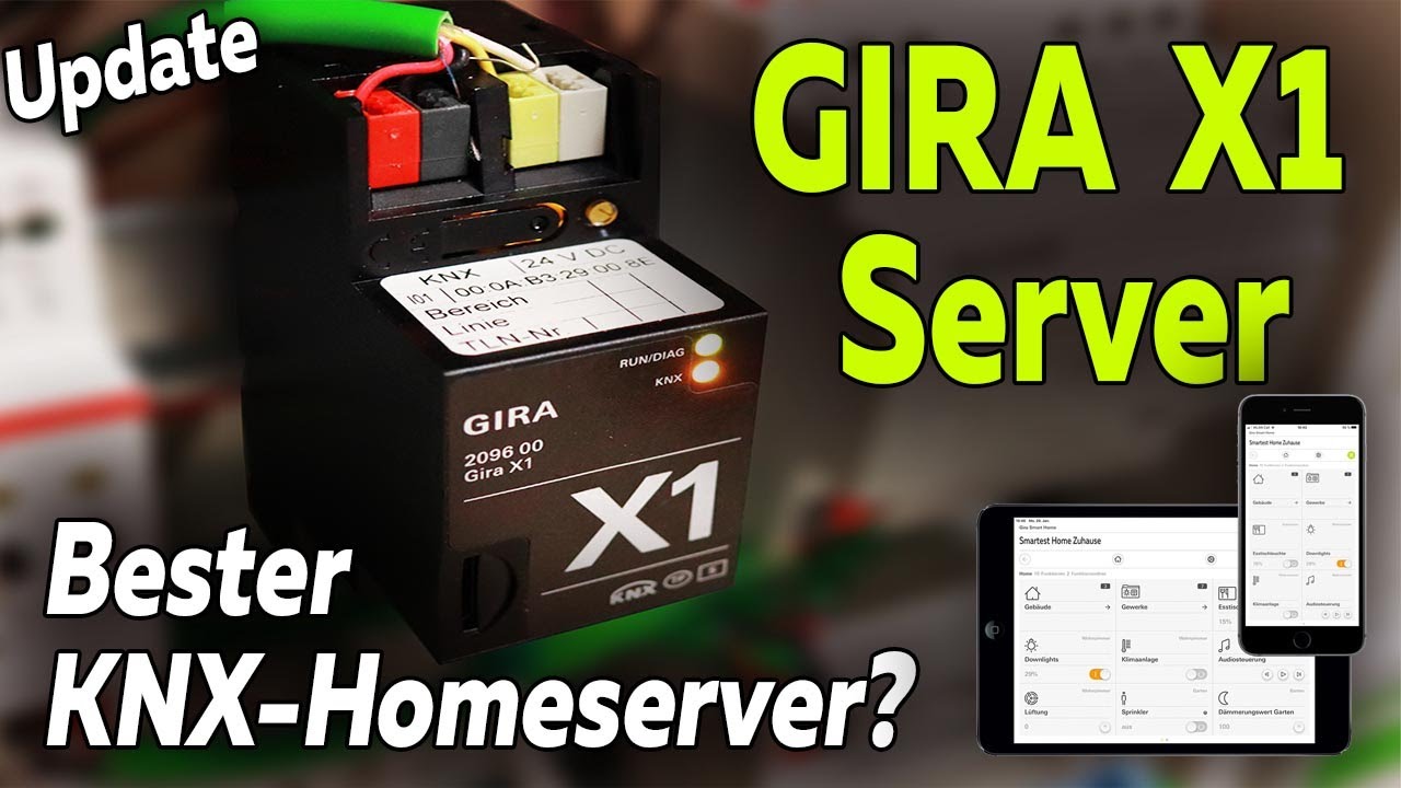 Gira X1: Bester KNX-Homeserver mit Visu für 650 Euro? Smartest Home - Folge 170