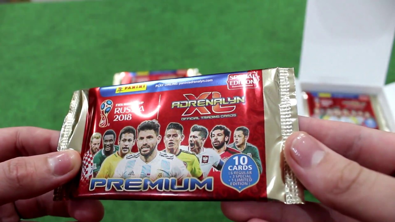 ABRIENDO SOBRES PREMIUM #1 || ADRENALYN XL RUSSIA WORLD CUP 2018