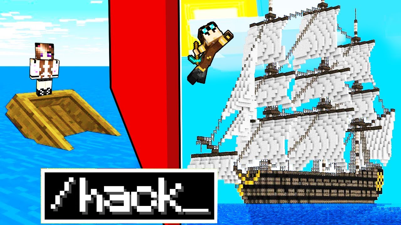 USO GLI HACK PER VINCERE LA SFIDA DI CASE SU MINECRAFT!!