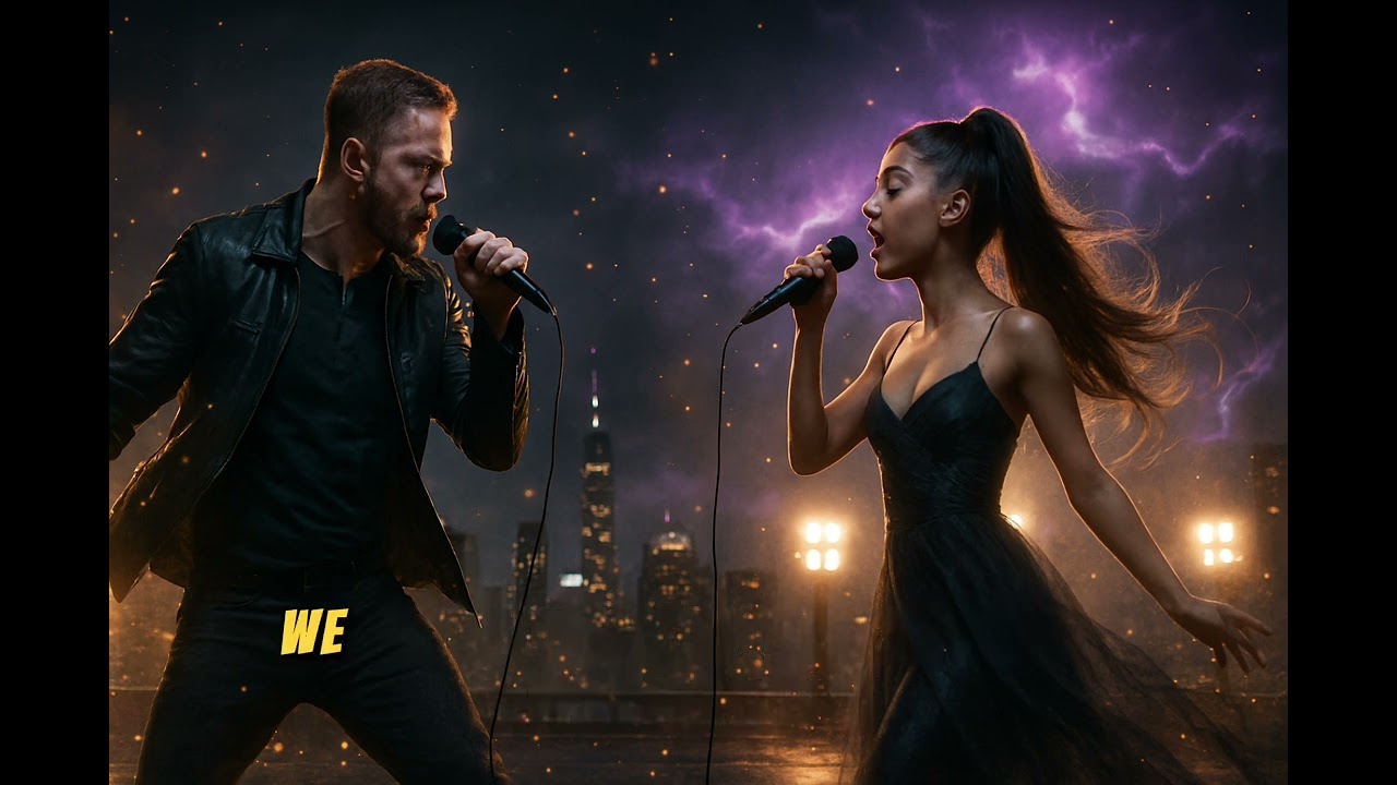 Imagine dragon fi.ariana grande_still breathing your name(Falling Stars” 🌌✨)