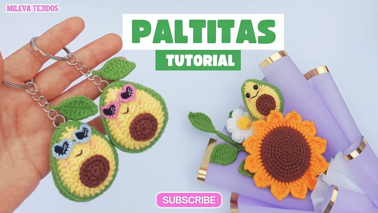 PALTITAS/ llavero/amigurumi/paso a paso/Crochet/MILEYA TEJIDOS.