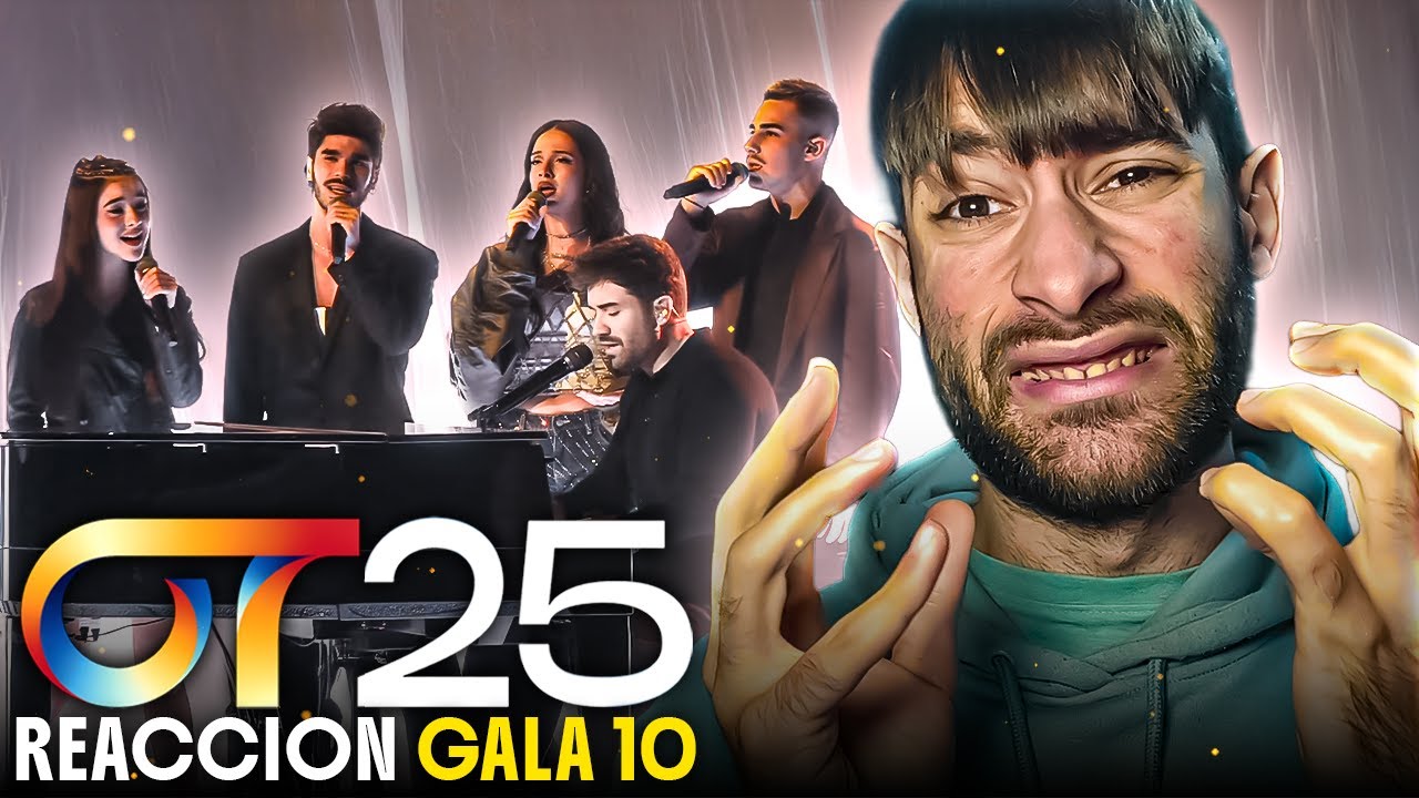 REACCION a la GALA 10 de OT 2025 GRUPAL con PABLO ALBORAN - SATURNO