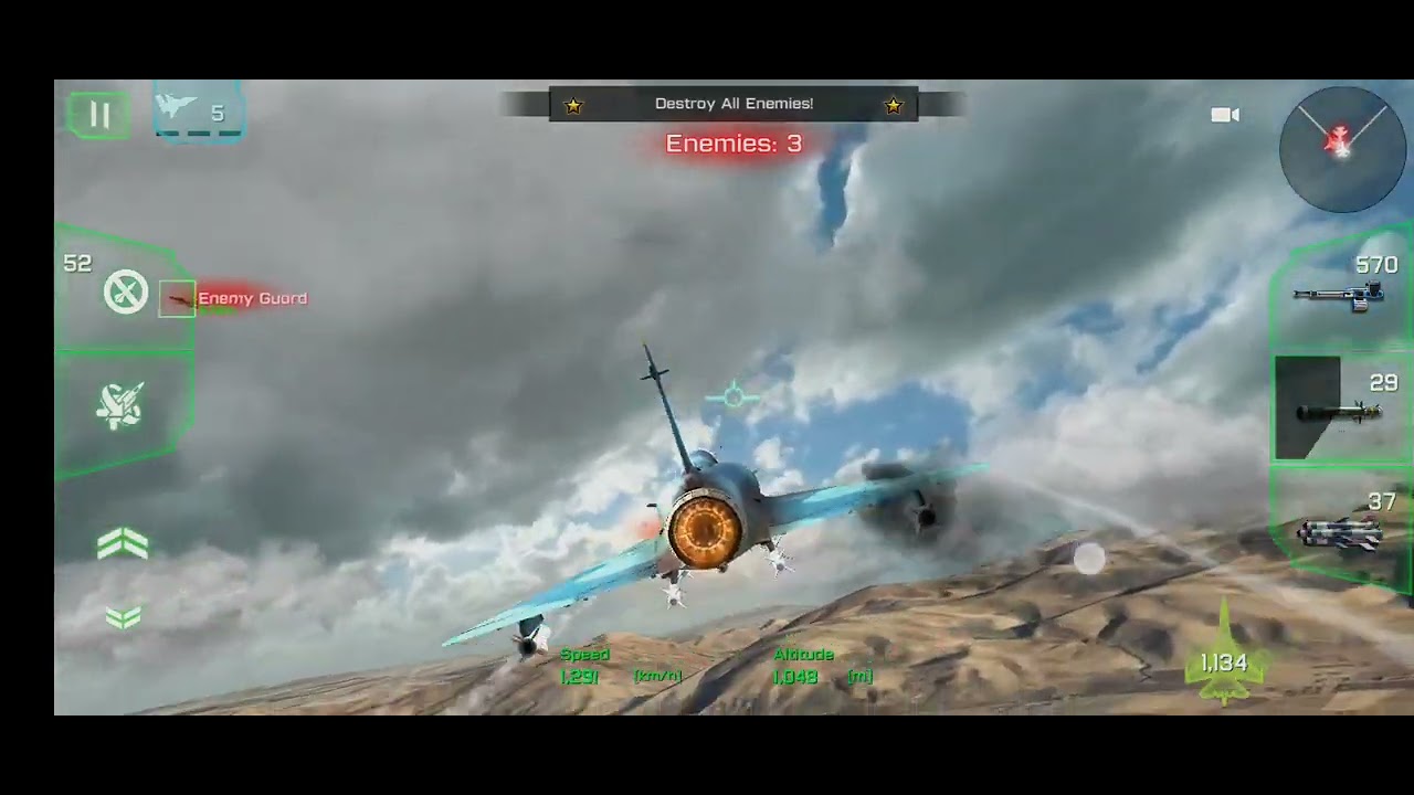 Ace Fighter ✈️🔥 | Sky Battle Gameplay| Full Video