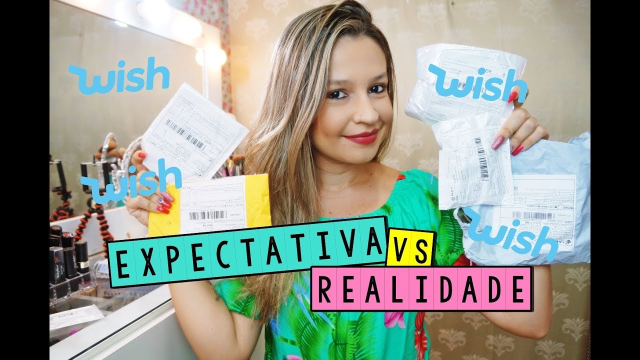 EXPECTATIVA X REALIDADE - COMPRAS DO WISH #18 | Carol Domenicis