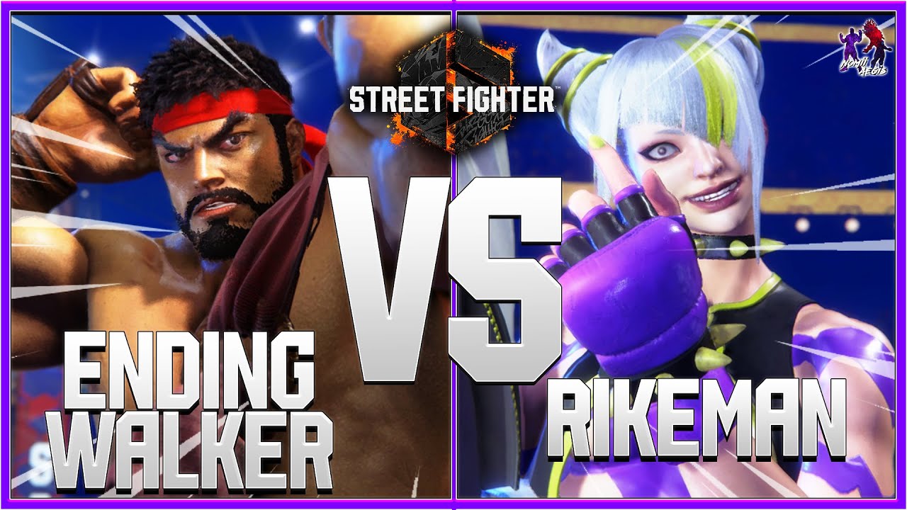 ⚡Street Fighter 6 Open Beta - EndingWalker (Ryu) VS Rikeman (Juri) - Battle Hub⚡