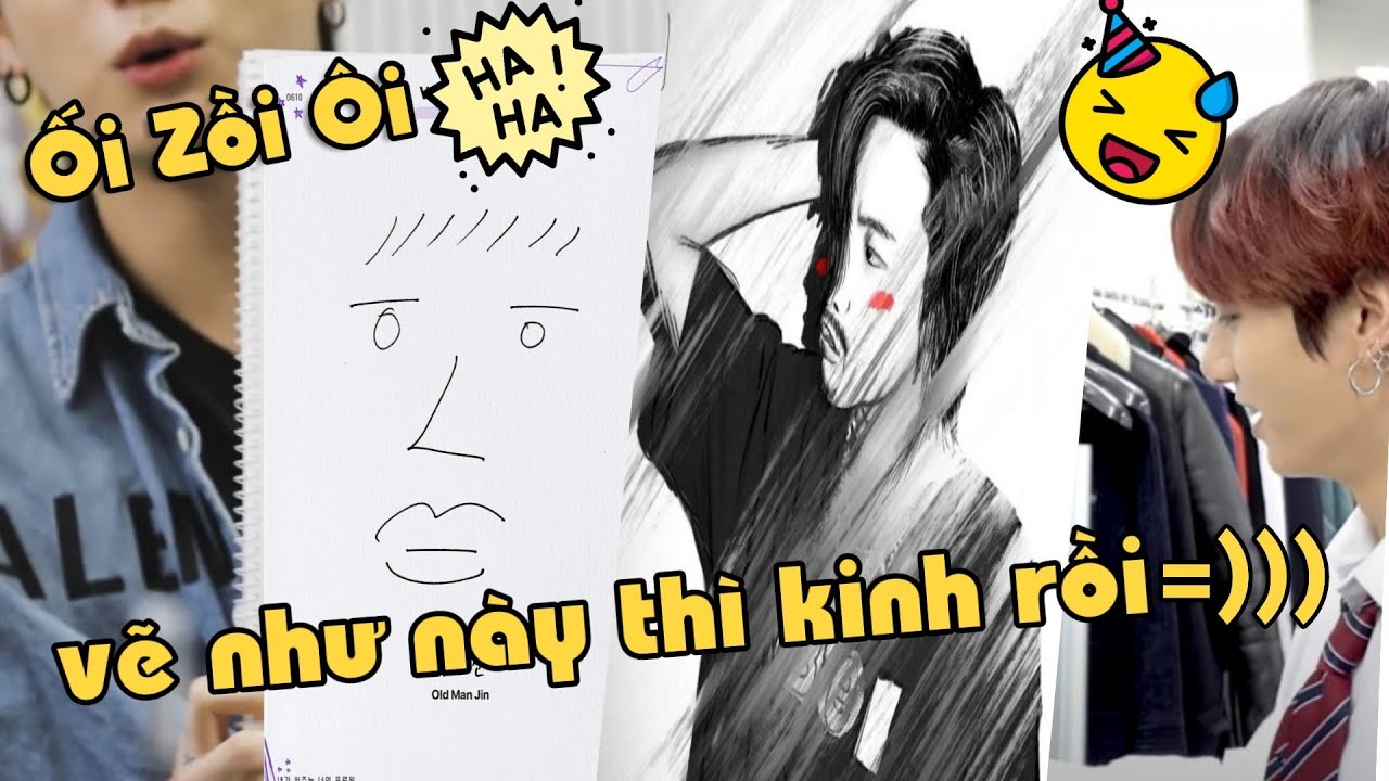 BTS & Những Bức Vẽ Đi Vào Lòng Đất =)))