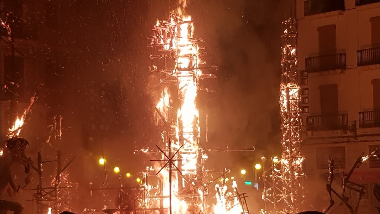 Nit de la Cremà Falla Convento de Jerusalén 2019