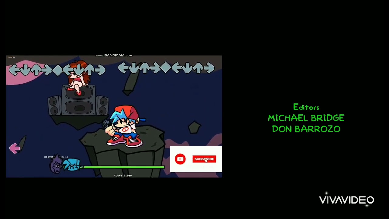 The Simpsons Halloween Special XIX Ending Credits with God Eater FNF Homer's gameplay 2004 Version