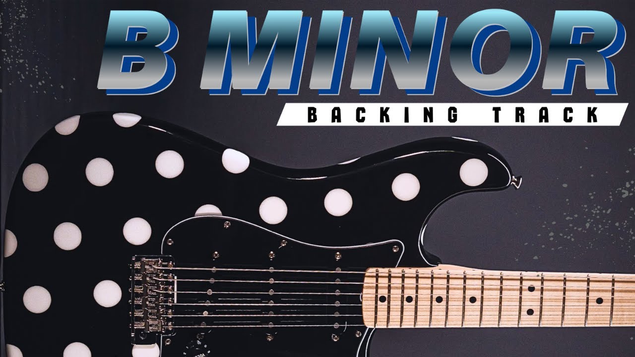 Latin Pop Fusion Jazz Guitar Backing Track Jam in B Minor