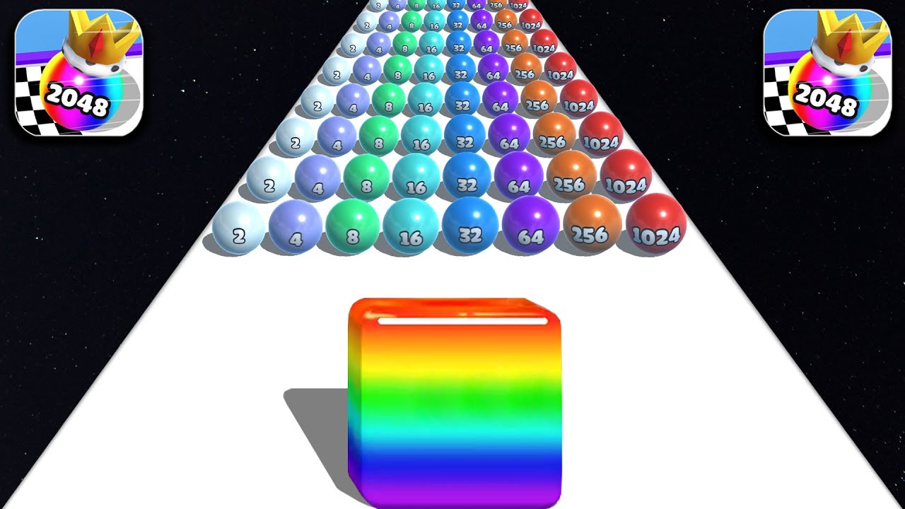 Top Tjktok Gaming Jelly Run 2048, Ball Run 2048, AZ Run Levels Gameplay iOS,Android New Update