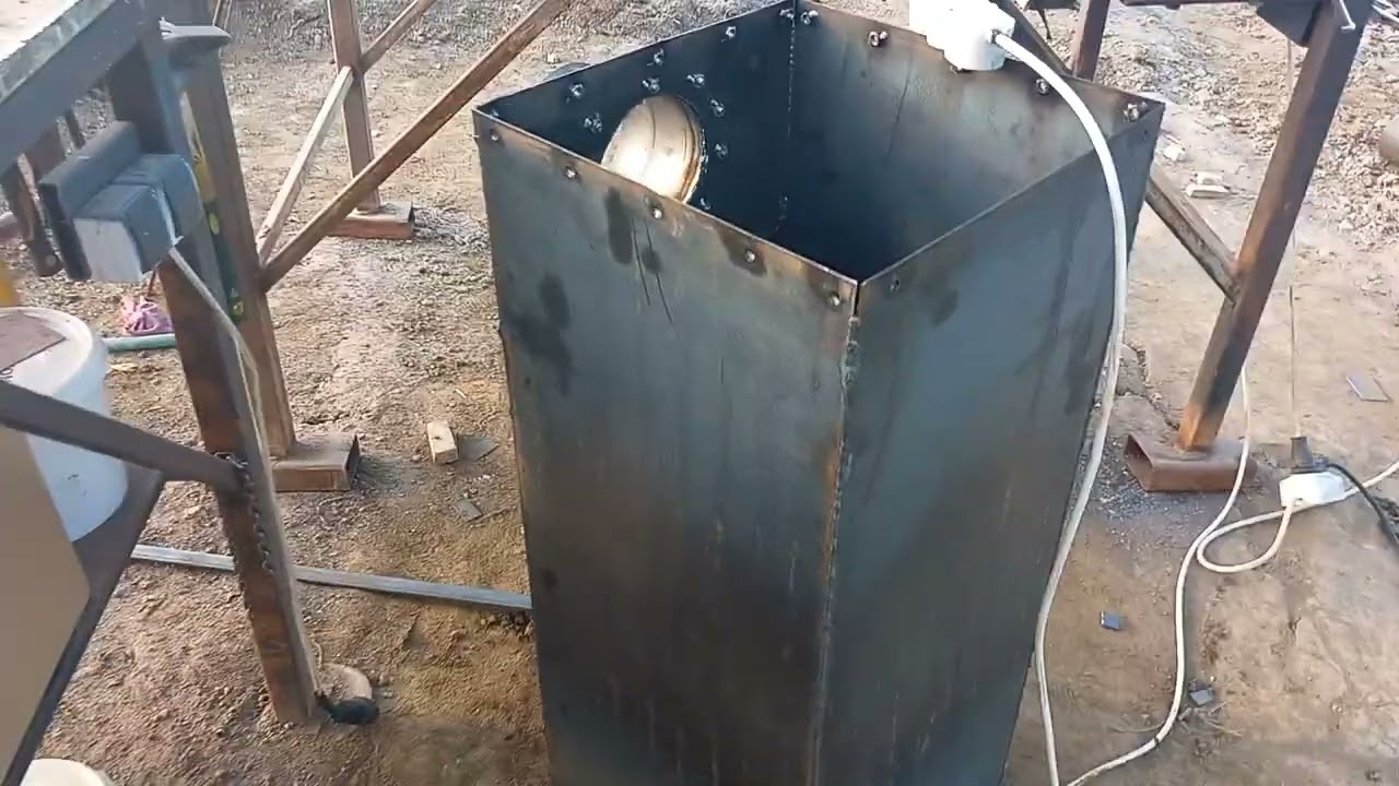 serpentină dublă centrală tip sobă rachetă putere estimativă 40 kW