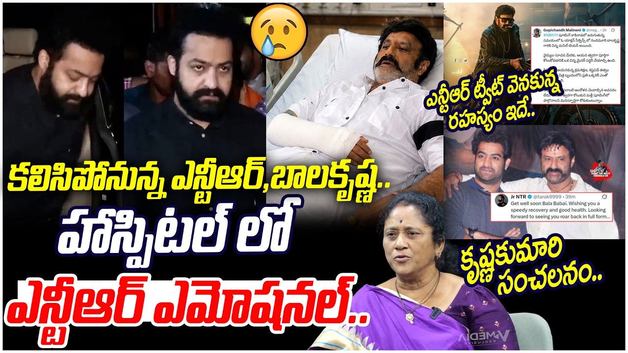 Hero Balakrishna Got Injured in NBK 111 Movie Shooting|Jr NTR Emotional Tweet |Analyst krishnakumari