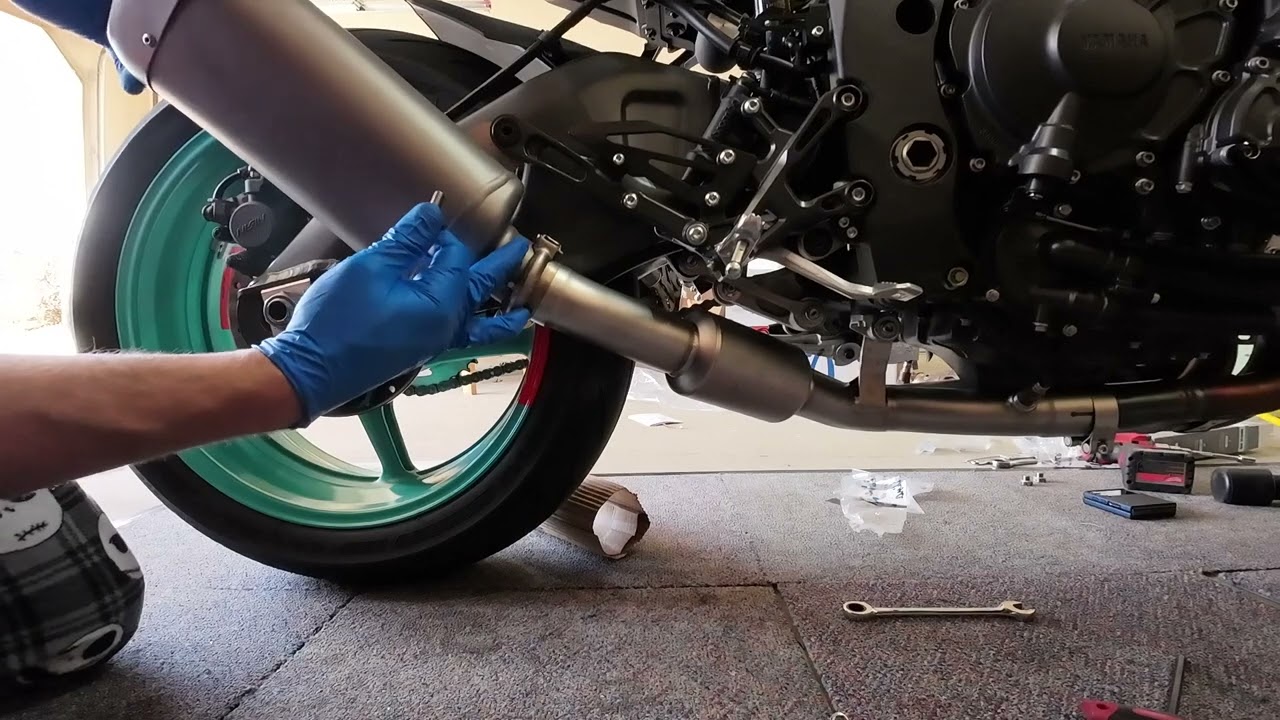 2023 MT 10 Leo Vince decat Install - Part 2