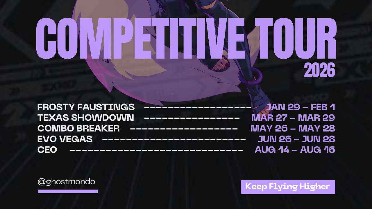 My 2026 Competitive Tour