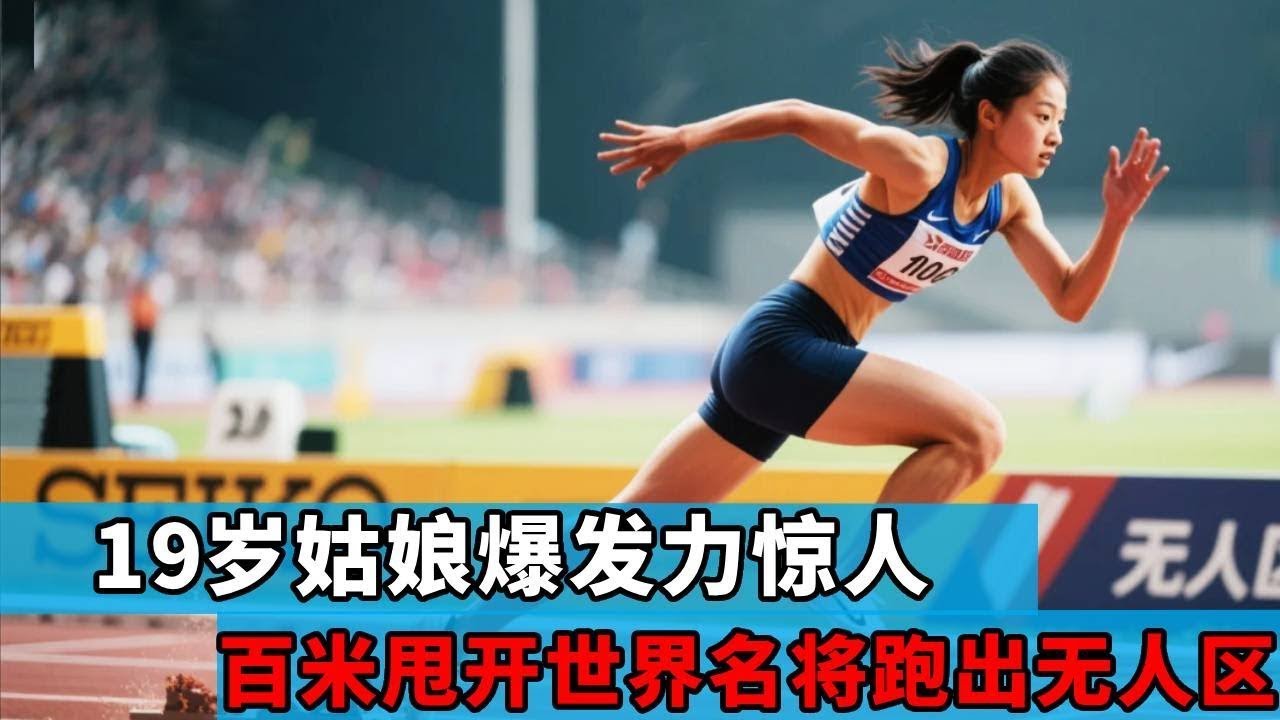 太强了！19岁姑娘爆发力堪比世界名将，百米赛场跑出无人区，狂夺2金归国【田径时光社】