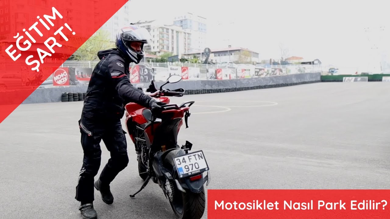 Eğitim Şart! Motosiklet Nasıl Park Edilir? - motomax.com.tr