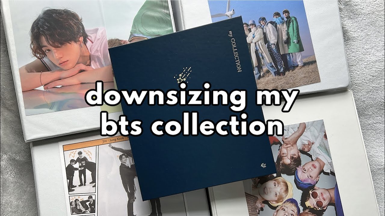 downsizing my bts collection: 4 binders to 1 a5