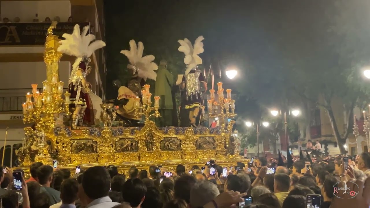 4K | Señor de la Sentencia, Hdad Macarena por la Alfalfa | SEG | Sábado Santo Sevilla 2023