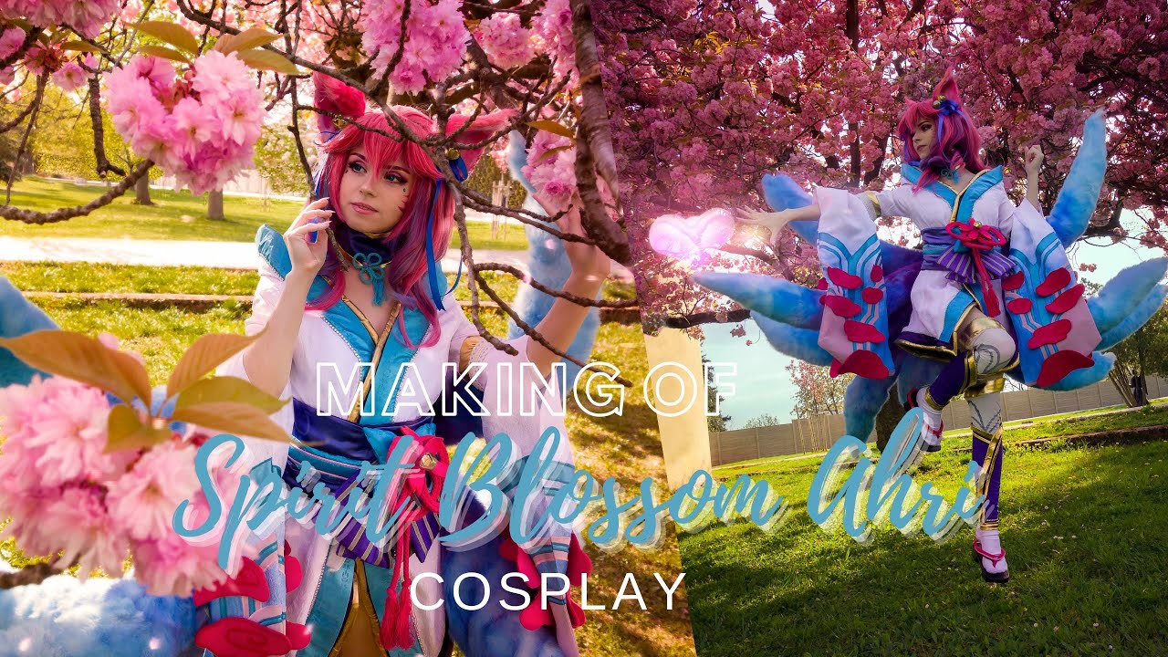 Still waiting for proper reference... [ League of Legends: Spirit Blossom Ahri cosplay making of]