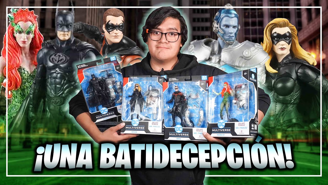 Una Decepción las Figuras de BATMAN y Robín de McFarlane Toys 🦇 | El Tio pixel