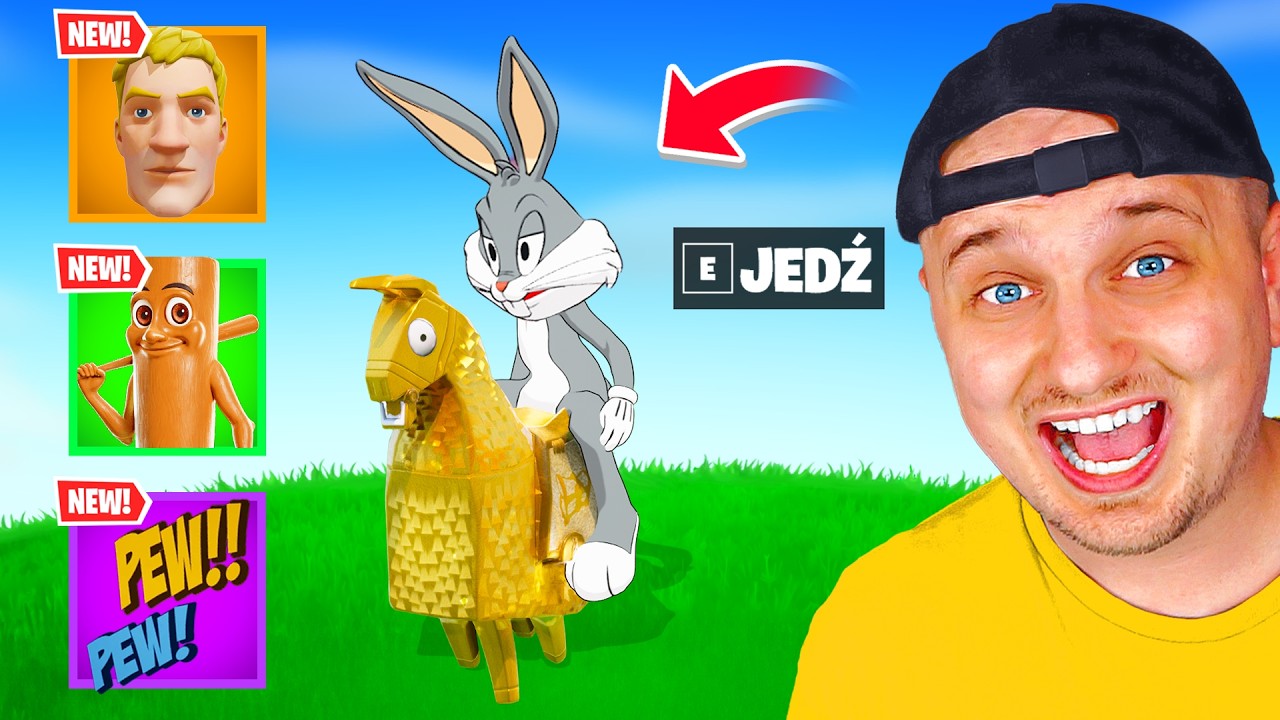 I FOUND A NEW MYTHICAL LLAMA IN FORTNITE UPDATE 40.10