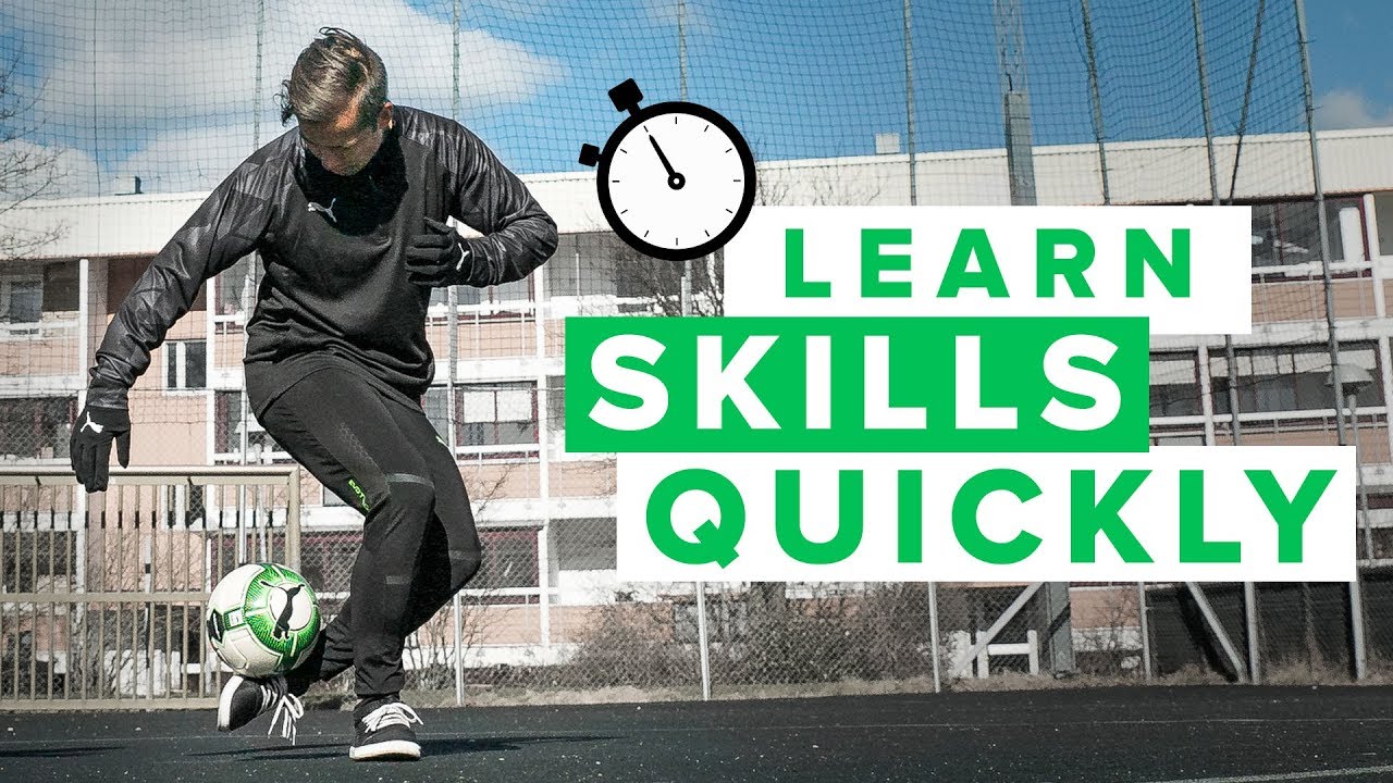 Learn 2 football skills quickly with Kieran Brown