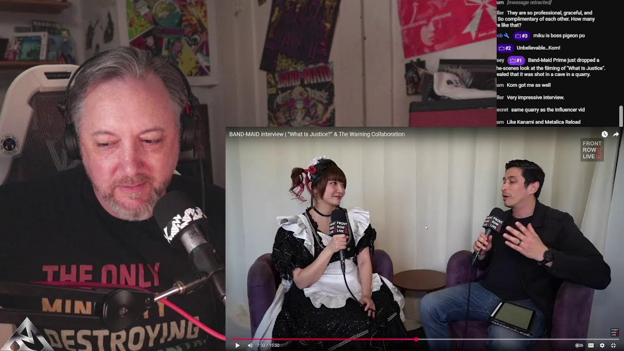MIKU KOBATO INTERVIEW - BAND-MAID - ROB HERRERA
